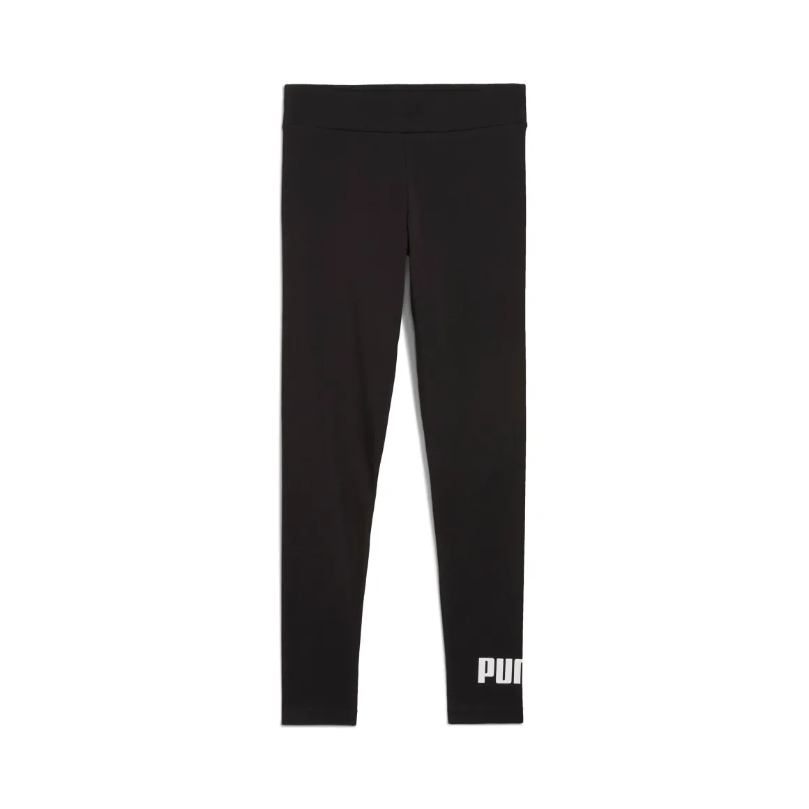 Leggins sportivi neri da Bambina e Ragazza con logo bianco Puma Ess