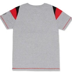 Maglia da pigiama grigia da uomo con logo Milan