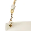 Manico borsa da Donna bicolore beige con moschettoni Swish Jeans