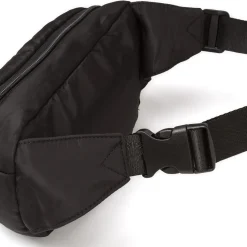 Marsupio Sportivo Nero da Donna in Tessuto con logo Dimensione Danza