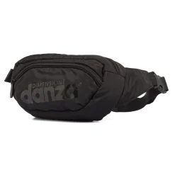 Marsupio Sportivo Nero da Donna in Tessuto con logo Dimensione Danza