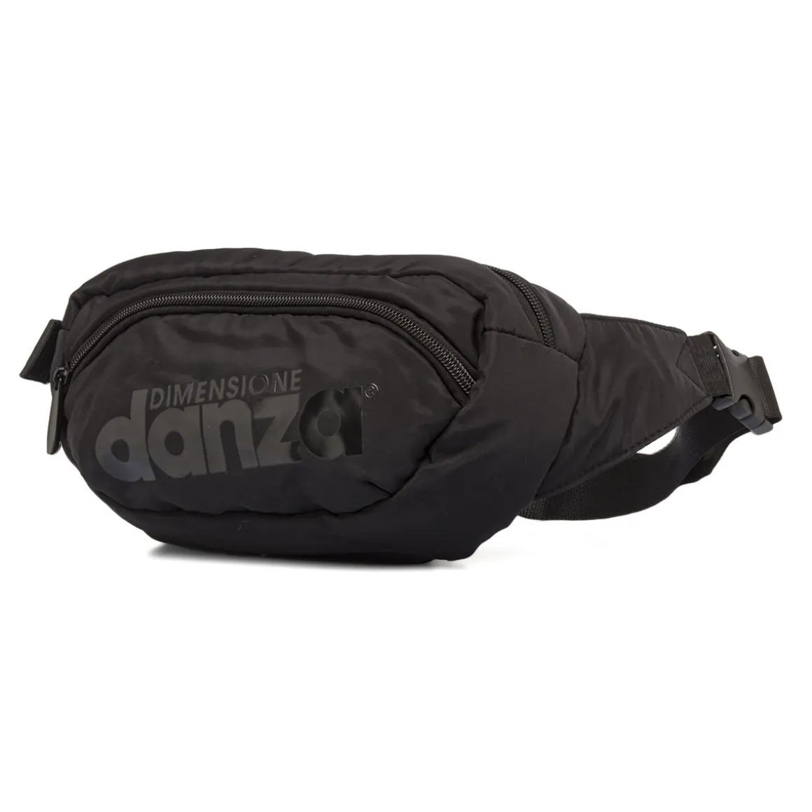 Marsupio Sportivo Nero da Donna in Tessuto con logo Dimensione Danza