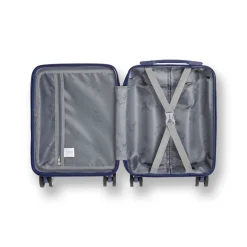 Mini valigia sotto sedile per voli low cost blu in ABS Romeo Gigli