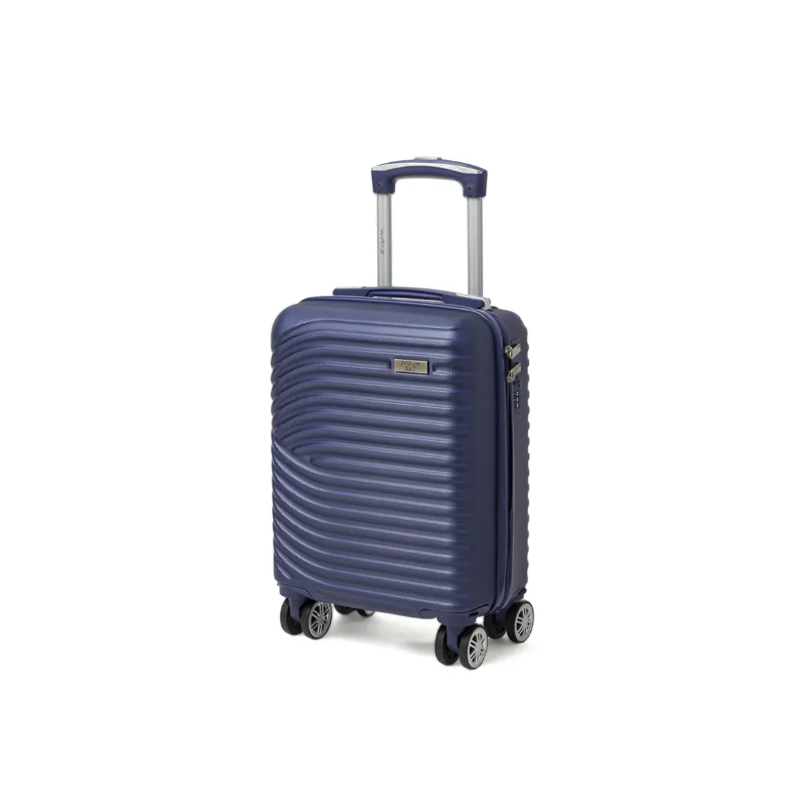 Mini valigia sotto sedile per voli low cost blu in ABS Romeo Gigli
