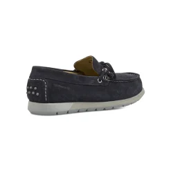Mocassini blu da Uomo effetto scamosciato suola Extralight Lumberjack