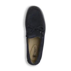 Mocassini blu da Uomo effetto scamosciato suola Extralight Lumberjack