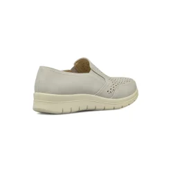 Mocassini comfort grigi da Donna con design traforato P Soft