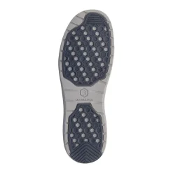 Mocassini da Uomo in tessuto blu navy con soletta in pelle Lumberjack