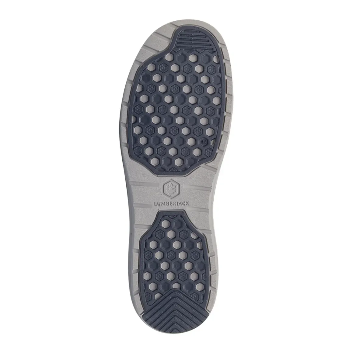 Mocassini da Uomo in tessuto blu navy con soletta in pelle Lumberjack