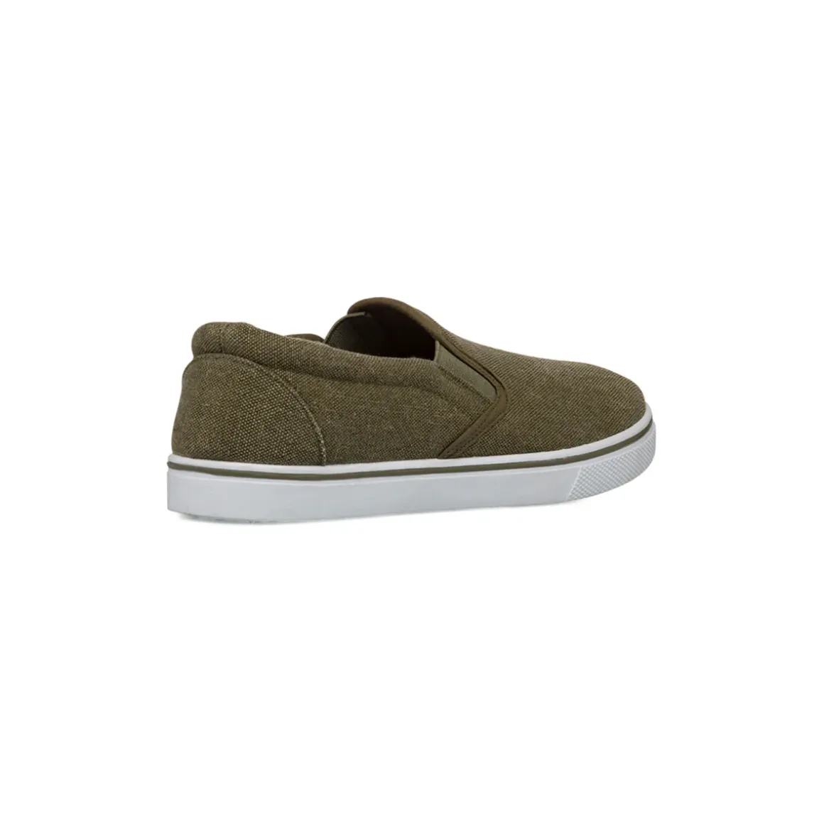 Mocassini da uomo in tessuto verde militare Jog