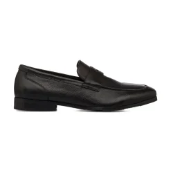 Mocassini eleganti da Uomo neri in pelle La Cuoieria