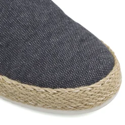 Mocassini in tela da Uomo blu stile espadrillas Riflessi Urbani