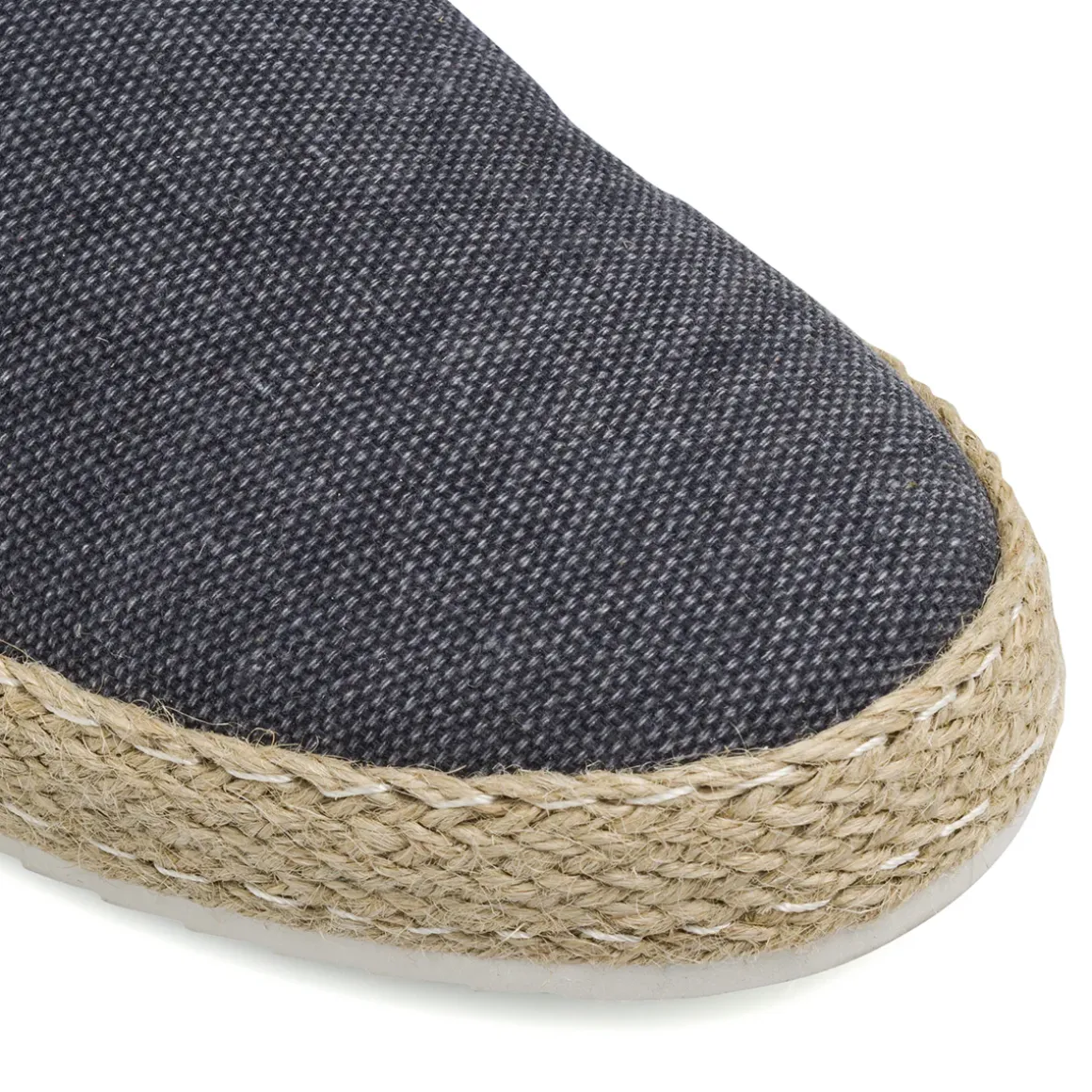 Mocassini in tela da Uomo blu stile espadrillas Riflessi Urbani