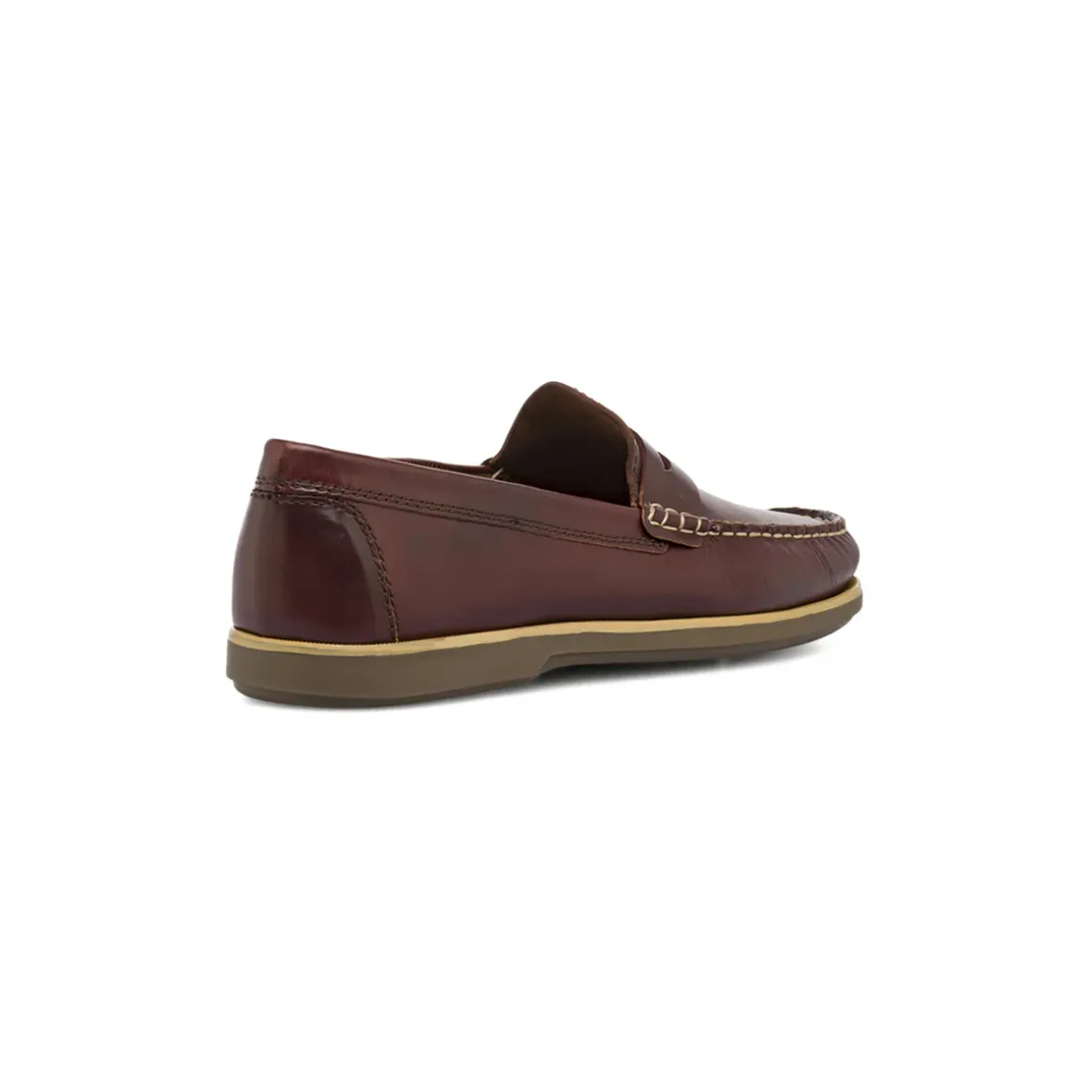Mocassini Loafer Bordeaux da Uomo in Pelle La Cuoieria