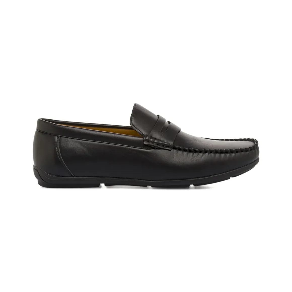 Mocassini loafer eleganti neri da Uomo Riflessi Urbani
