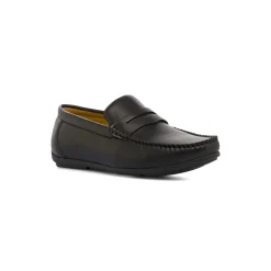 Mocassini loafer eleganti neri da Uomo Riflessi Urbani