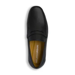 Mocassini loafer eleganti neri da Uomo Riflessi Urbani