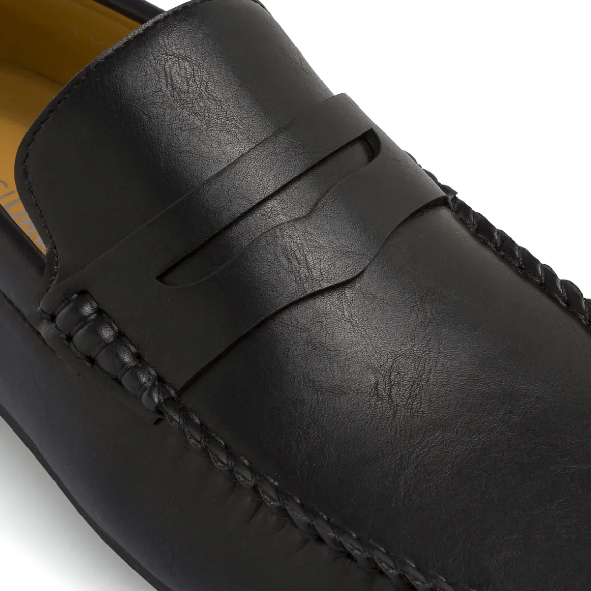 Mocassini loafer eleganti neri da Uomo Riflessi Urbani