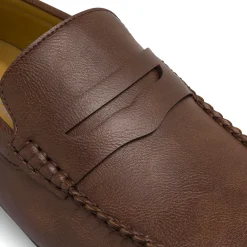Mocassini loafer marroni da Uomo con mascherina Riflessi Urbani