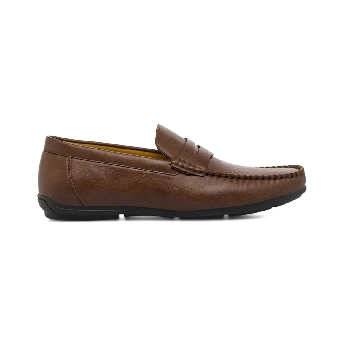 Mocassini loafer marroni da Uomo con mascherina Riflessi Urbani