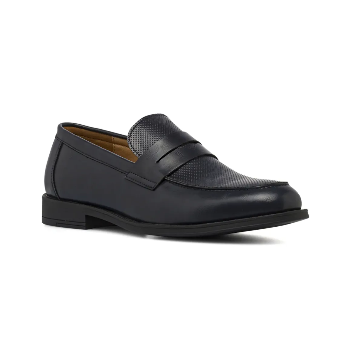 Mocassini Penny Loafer da uomo blu Riflessi Urbani