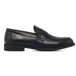 Mocassini Penny Loafer da uomo blu Riflessi Urbani