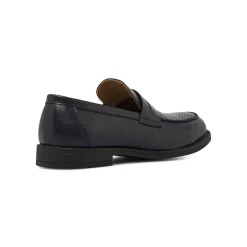 Mocassini Penny Loafer da uomo blu Riflessi Urbani
