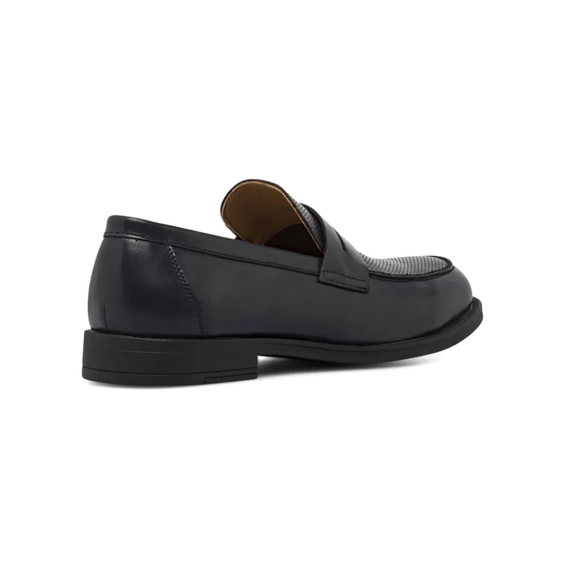 Mocassini Penny Loafer da uomo blu Riflessi Urbani