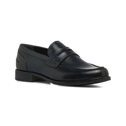 Mocassini Penny Loafer in palle da uomo blu La Cuoieria