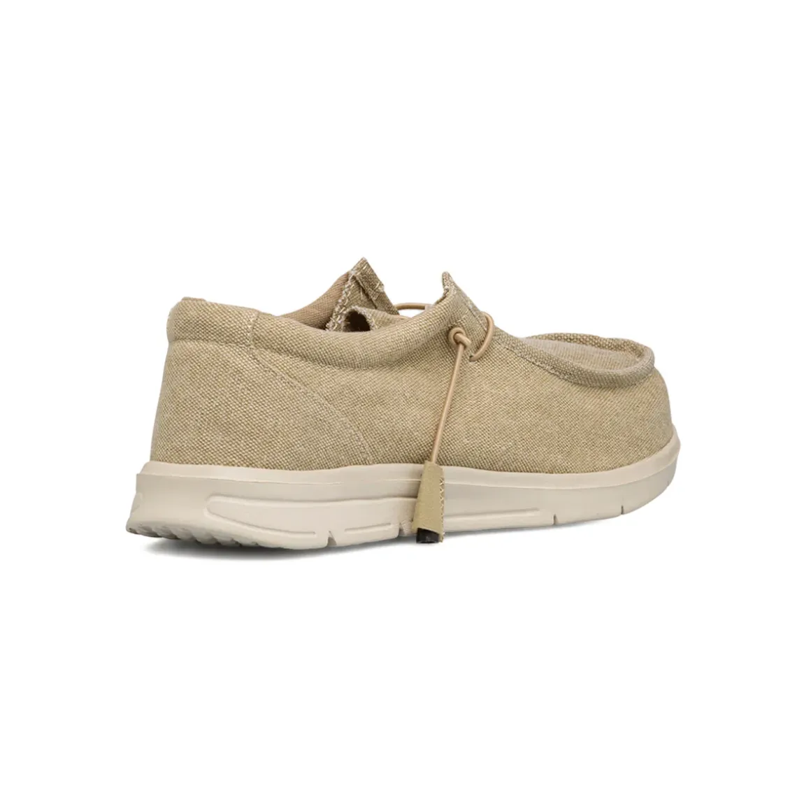 Mocassini Slip-on beige in tessuto da Uomo Jog