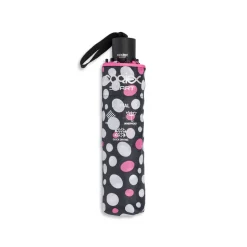 Ombrello antivento con puntini bicolore Unisex Coriex Smart