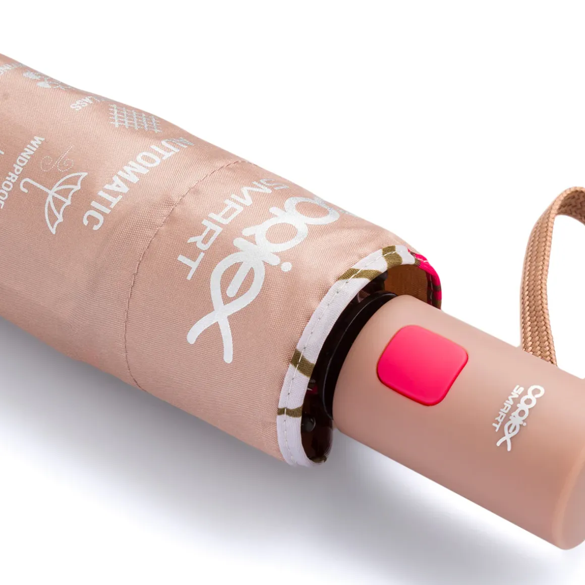 Ombrello automatico beige Unisex Coriex Smart
