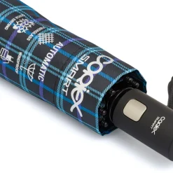 Ombrello automatico blu e nero Unisex Coriex Smart