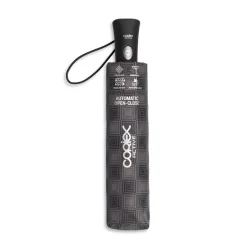 Ombrello automatico grigio a quadretti da Unisex Coriex Active
