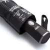 Ombrello automatico nero a righe Unisex Coriex Active
