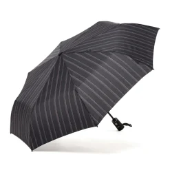 Ombrello automatico nero a righe Unisex Coriex Active