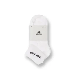 Pacco da 3 calzini bianchi adidas Thin Linear-Cut