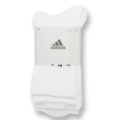 Pacco da 3 calzini bianchi da uomo adidas Thin Linear-Cut