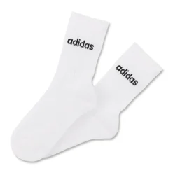 Pacco da 3 calzini bianchi da uomo adidas Thin Linear-Cut