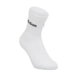 Pacco da 3 calzini bianchi da uomo adidas Thin Linear-Cut