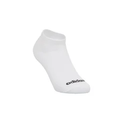 Pacco da 3 calzini bianchi da uomo adidas Thin Linear-Cut