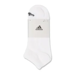 Pacco da 3 calzini bianchi da uomo adidas Thin Linear-Cut