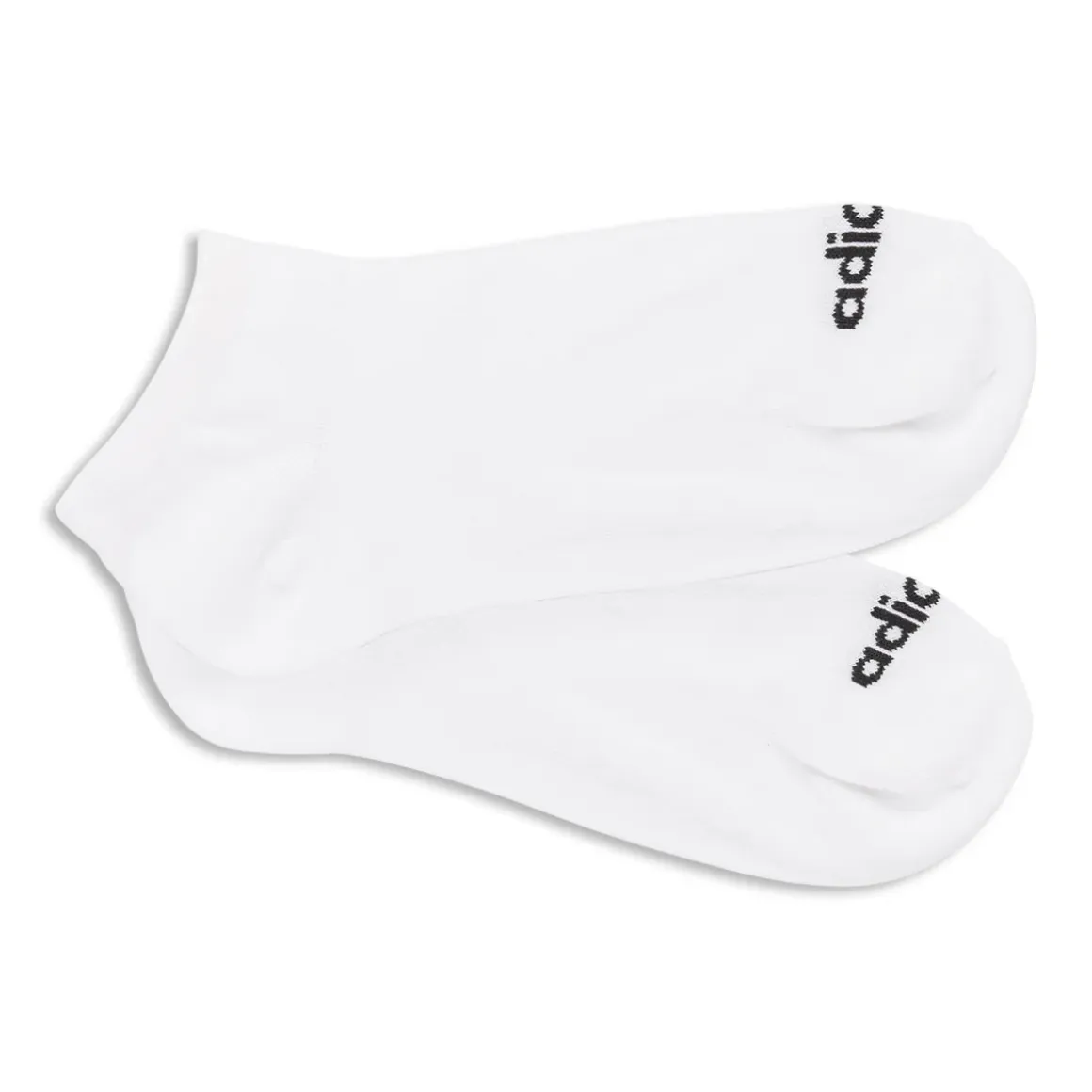 Pacco da 3 calzini bianchi da uomo adidas Thin Linear-Cut