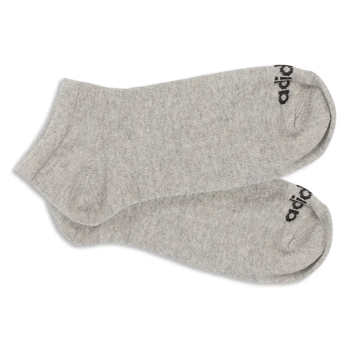 Pacco da 3 calzini bianchi, neri e grigi adidas