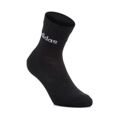 Pacco da 3 calzini neri adidas Thin Linear-Cut