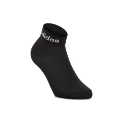 Pacco da 3 calzini neri adidas Thin Linear-Cut