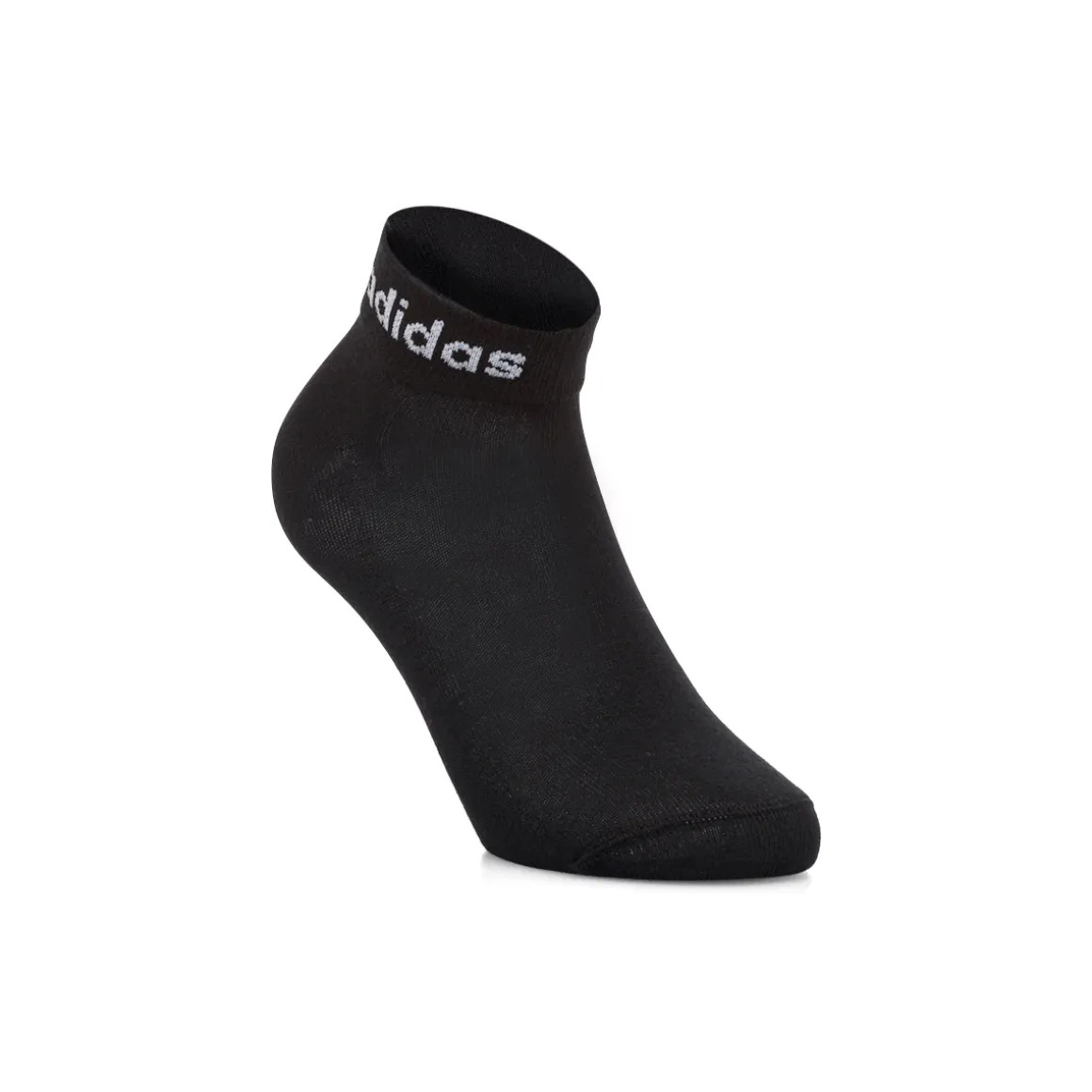 Pacco da 3 calzini neri adidas Thin Linear-Cut