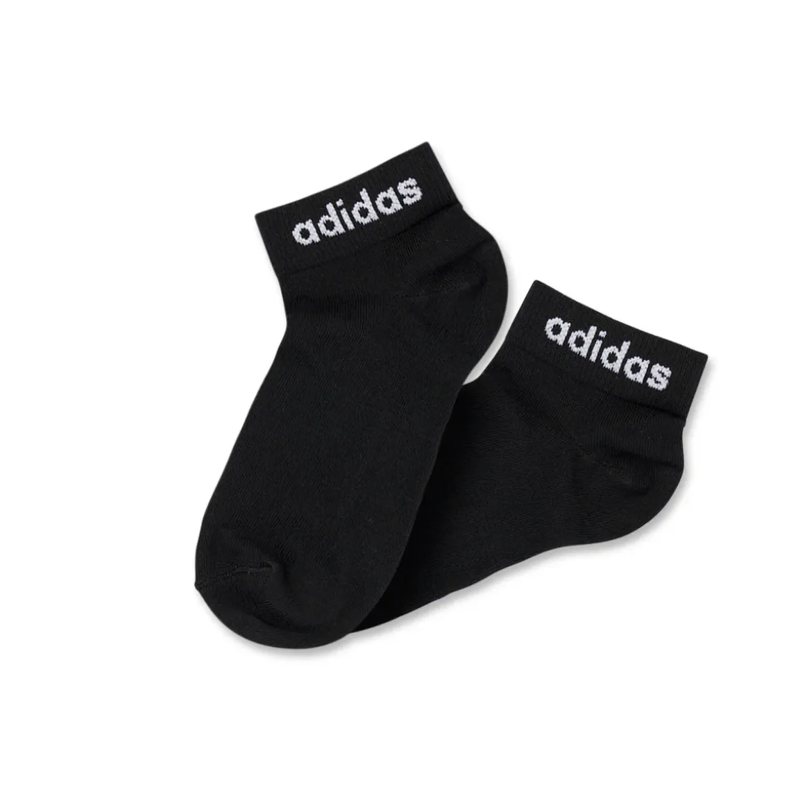 Pacco da 3 calzini neri adidas Thin Linear-Cut