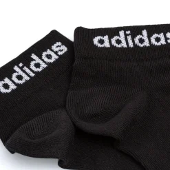 Pacco da 3 calzini neri adidas Thin Linear-Cut