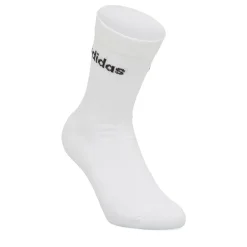 Pacco da 3 calzini neri, bianchi e grigi adidas Thin Linear-Cut